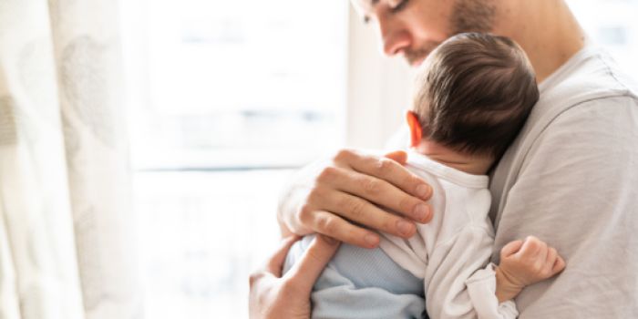 person holding a baby